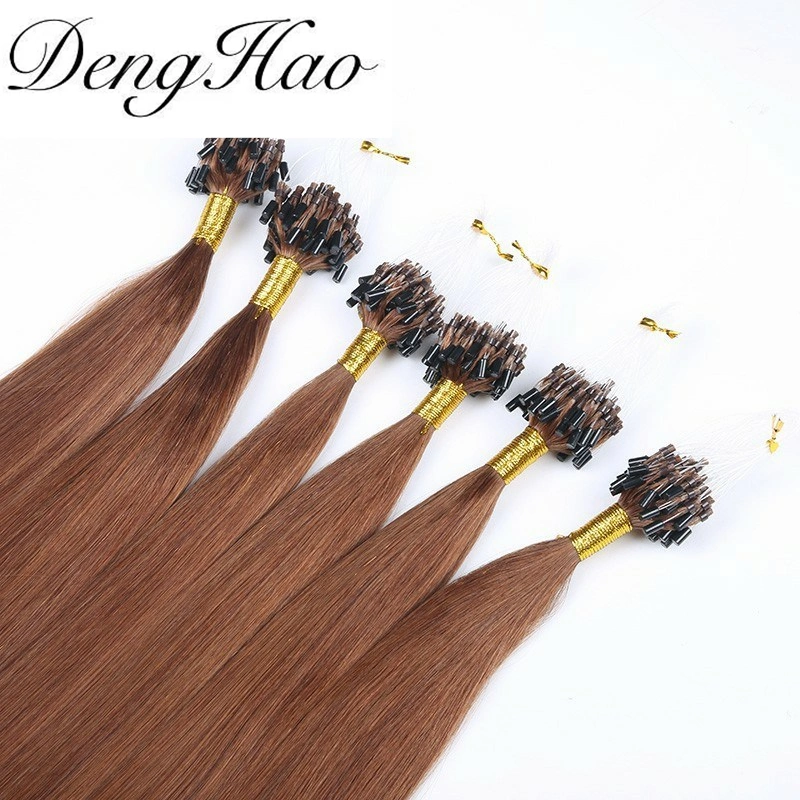 High Quality Brazilian Human Hair Micro Ring Hair 100% Human Hair Extension